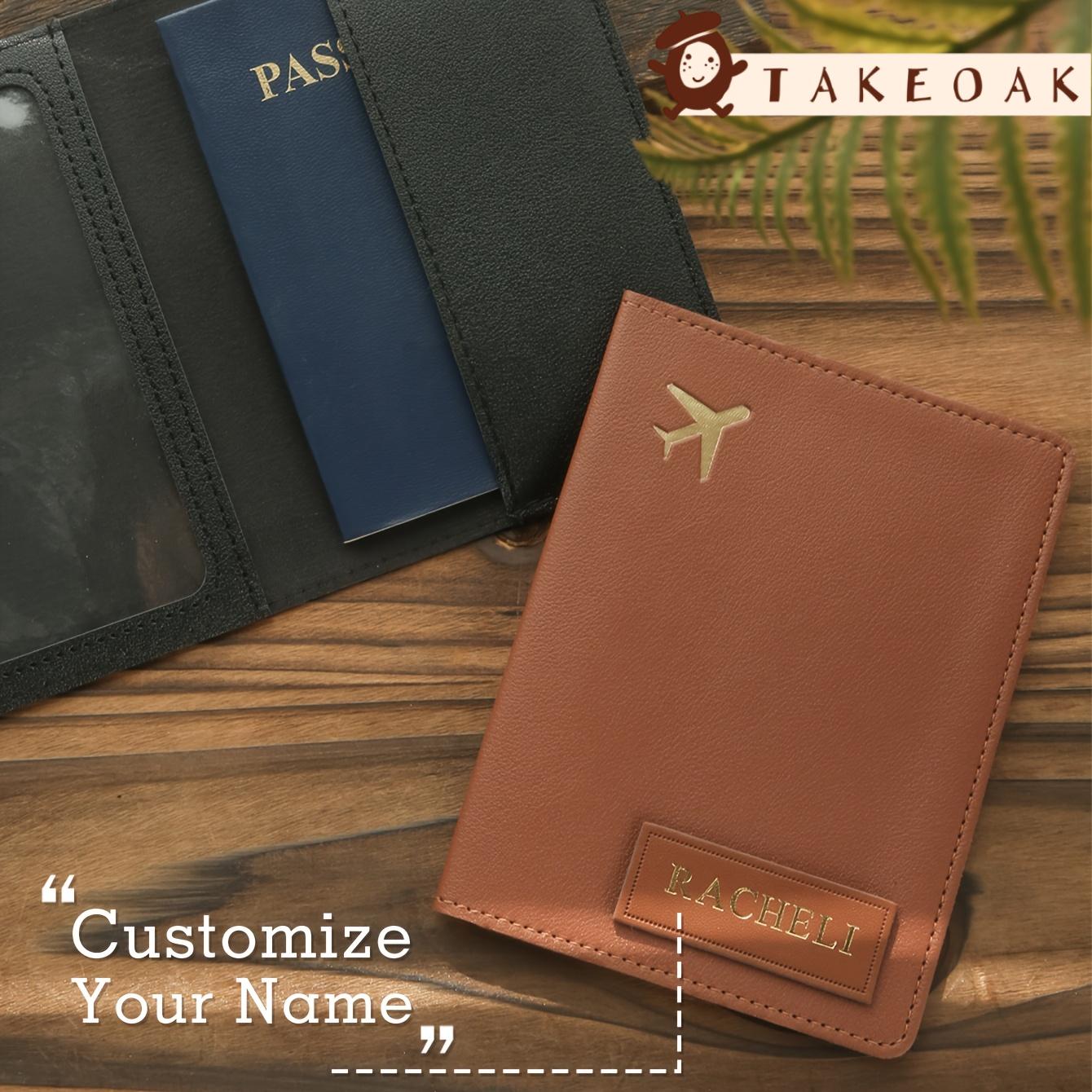 Travel Accessories Overseas - Sampul Paspor Kulit Minimalis Custom Hot