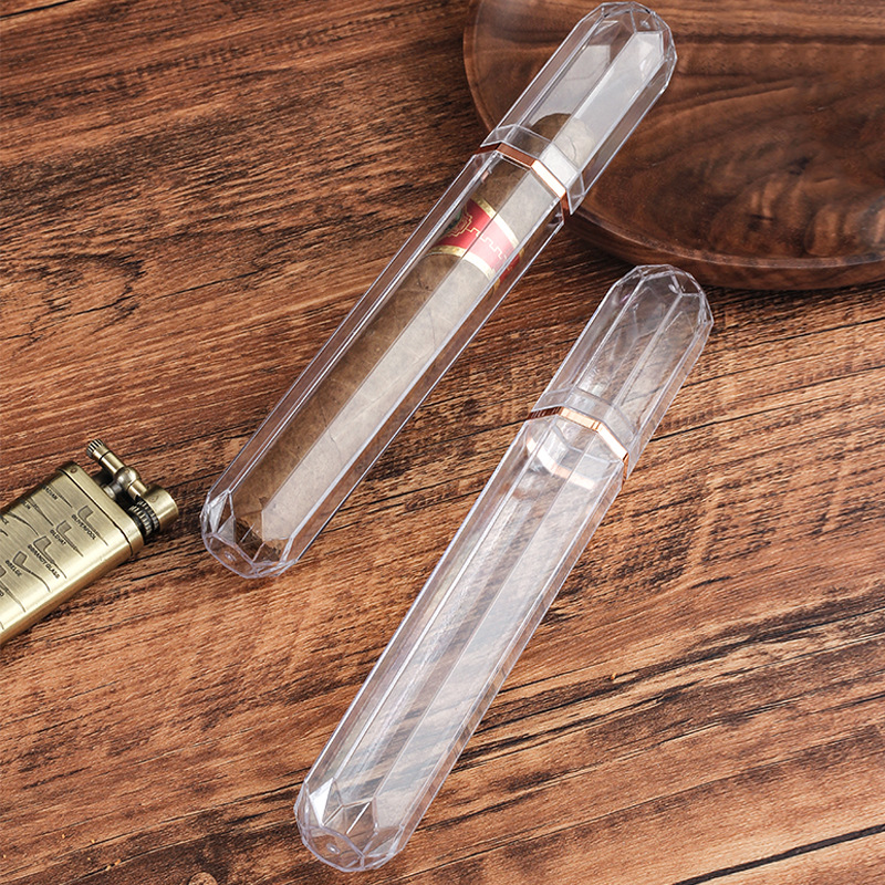 Travel Accessories Usa - Tabung Cerutu Perjalanan Akrilik Fashion Humidor
