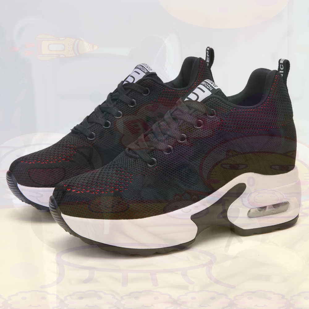Travel Accessories Overseas - Merah Ukuran 36 Sepatu Wanita Tenis
