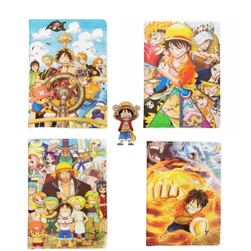 Travel Accessories Overseas - Tas pelindung paspor kartun satu buah,