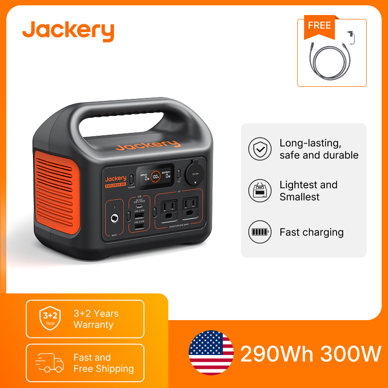 Travel Accessories Electronics - Jackery Portable Power Station Explorer 300New