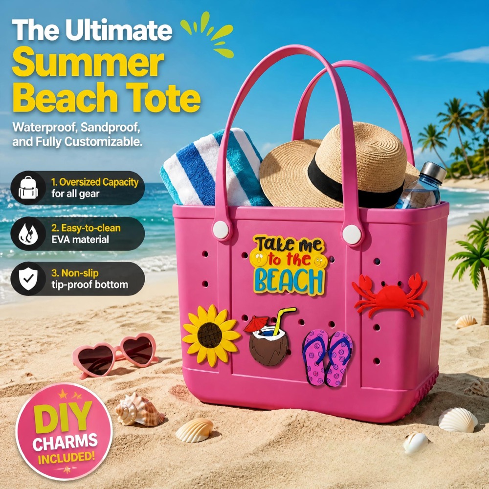Travel Accessories Usa - Tas Pantai Karet Ukuran Besar untuk