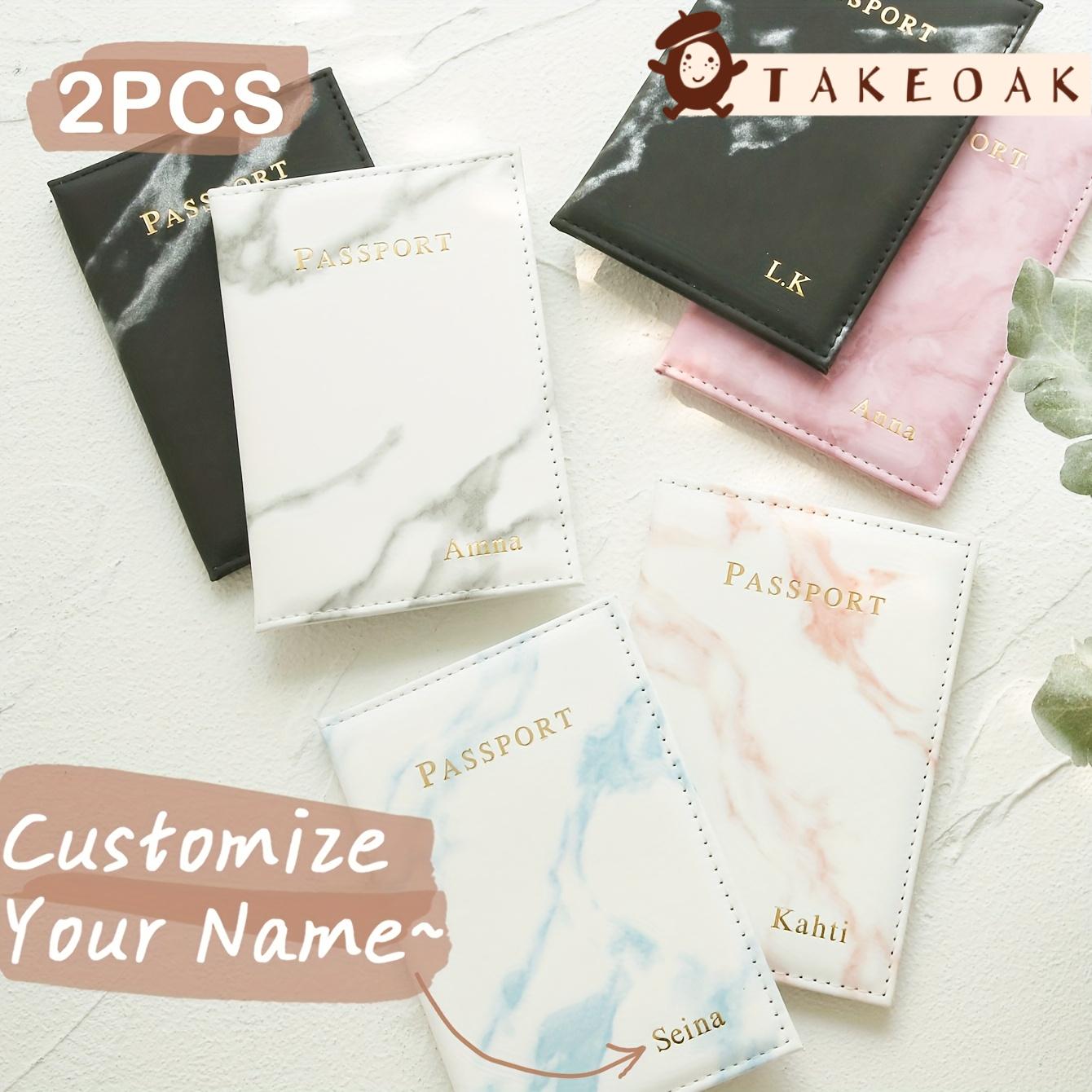 Travel Accessories Overseas - 2PCS Set Tempat Paspor Pasangan Custom