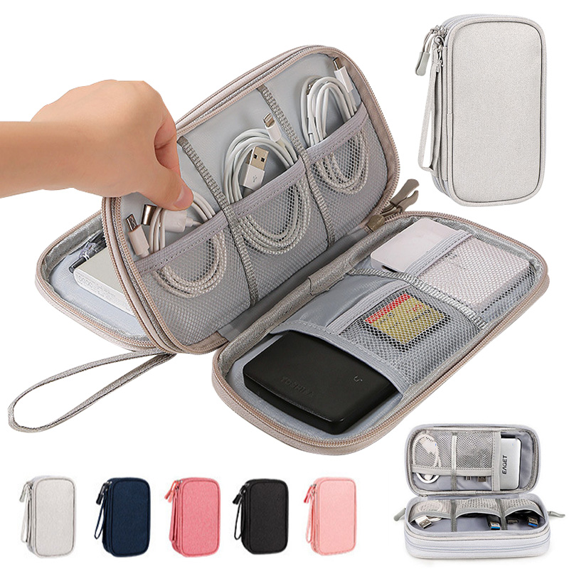 Travel Accessories Electronics - Tas Penyimpanan Digital Portabel Multi-Warna untuk