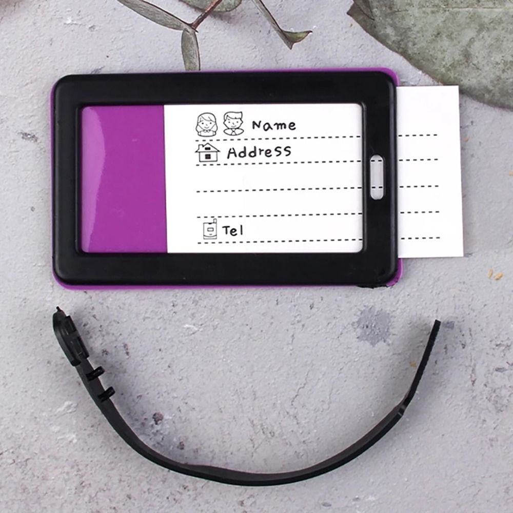 Lem silikon pemegang alamat ID - Travel Accessories Name ulasan dan harga