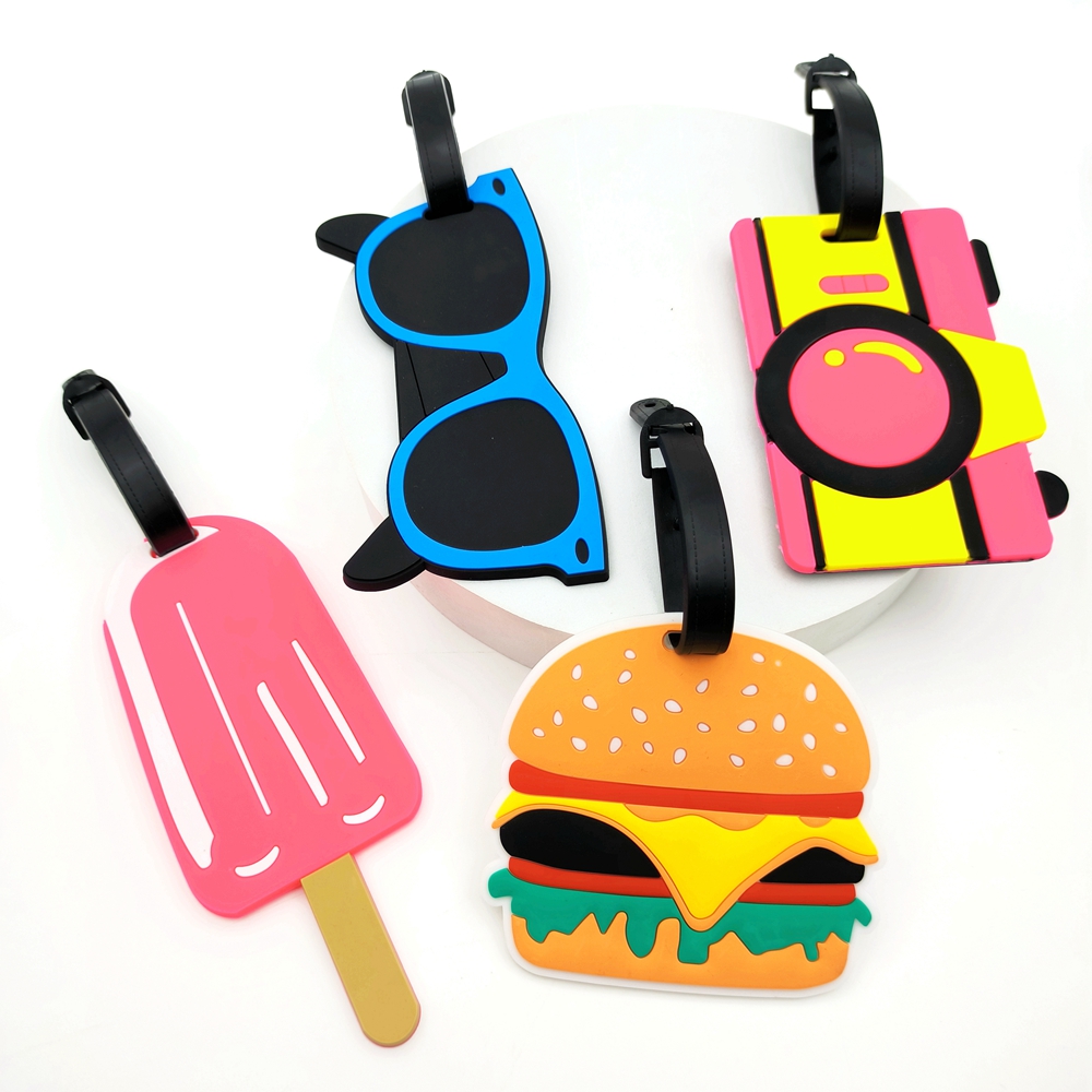 Tag bagasi es krim Hamburg 1 b - Travel Accessories Name ulasan dan harga