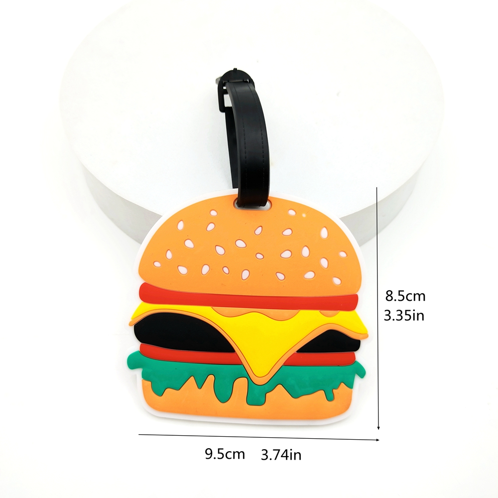 Tag bagasi es krim Hamburg 1 b - Travel Accessories Name ulasan dan harga