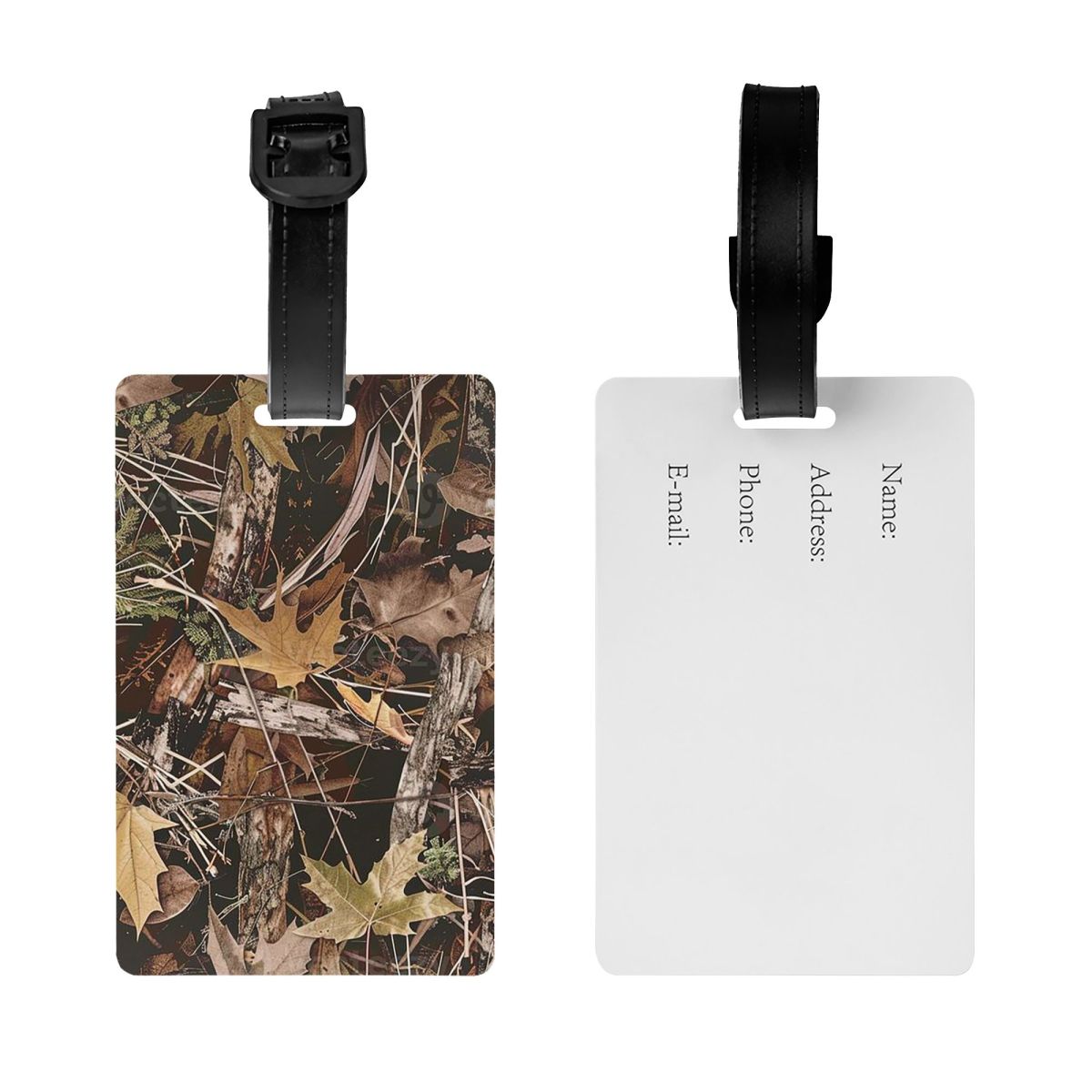 Label Bagasi Kamuflase Pohon A - Travel Accessories Name ulasan dan harga