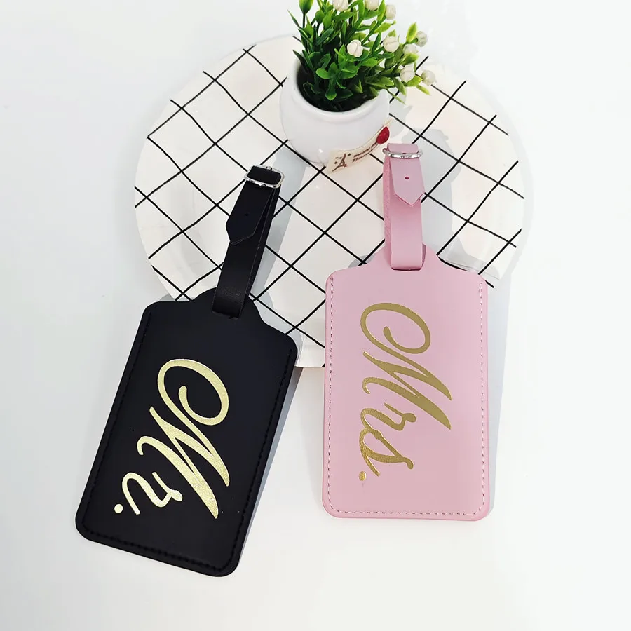 2 buah/set Mr Mrs bagasi pasan - Travel Accessories Name ulasan dan harga