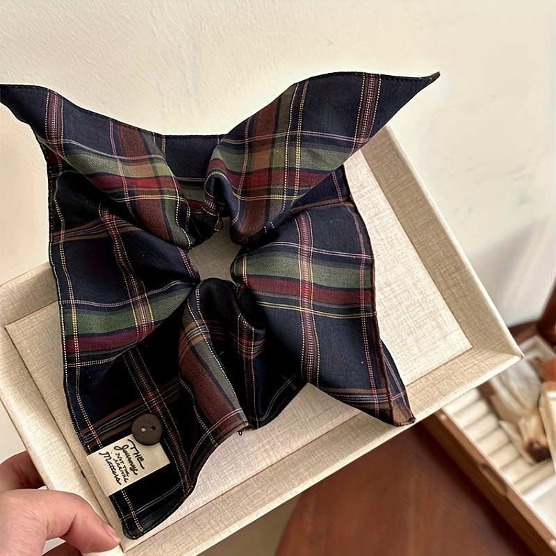 Ikat Rambut Korea Elegan Motif - Travel Accessories Kmart ulasan dan harga