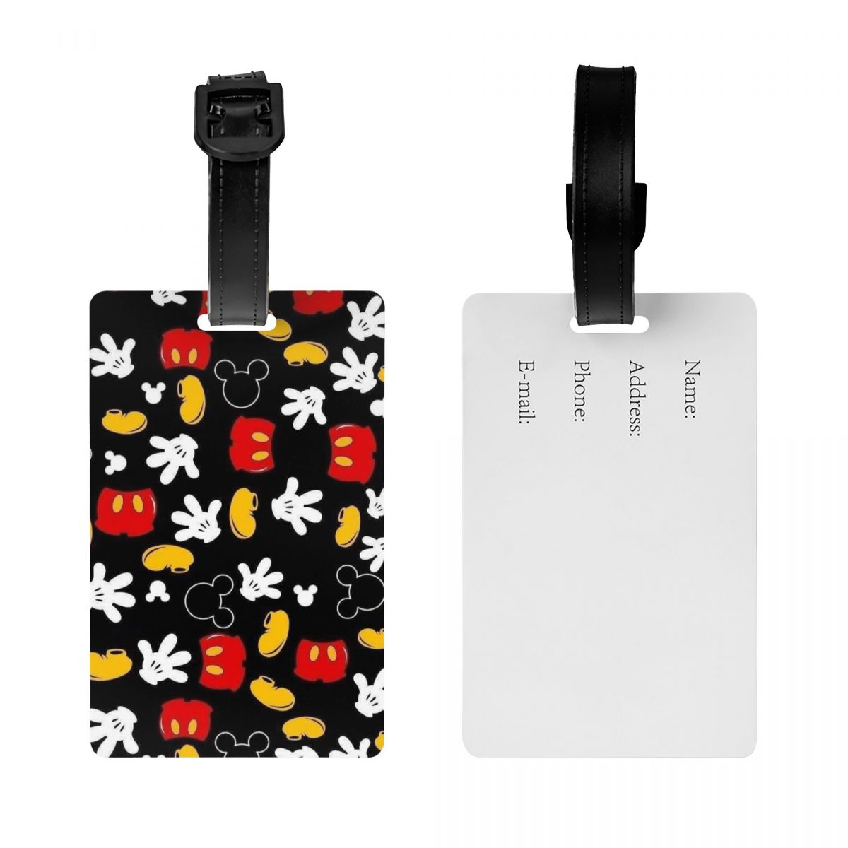 Tag Bagasi M-Mouse Kustom untu - Travel Accessories Name ulasan dan harga