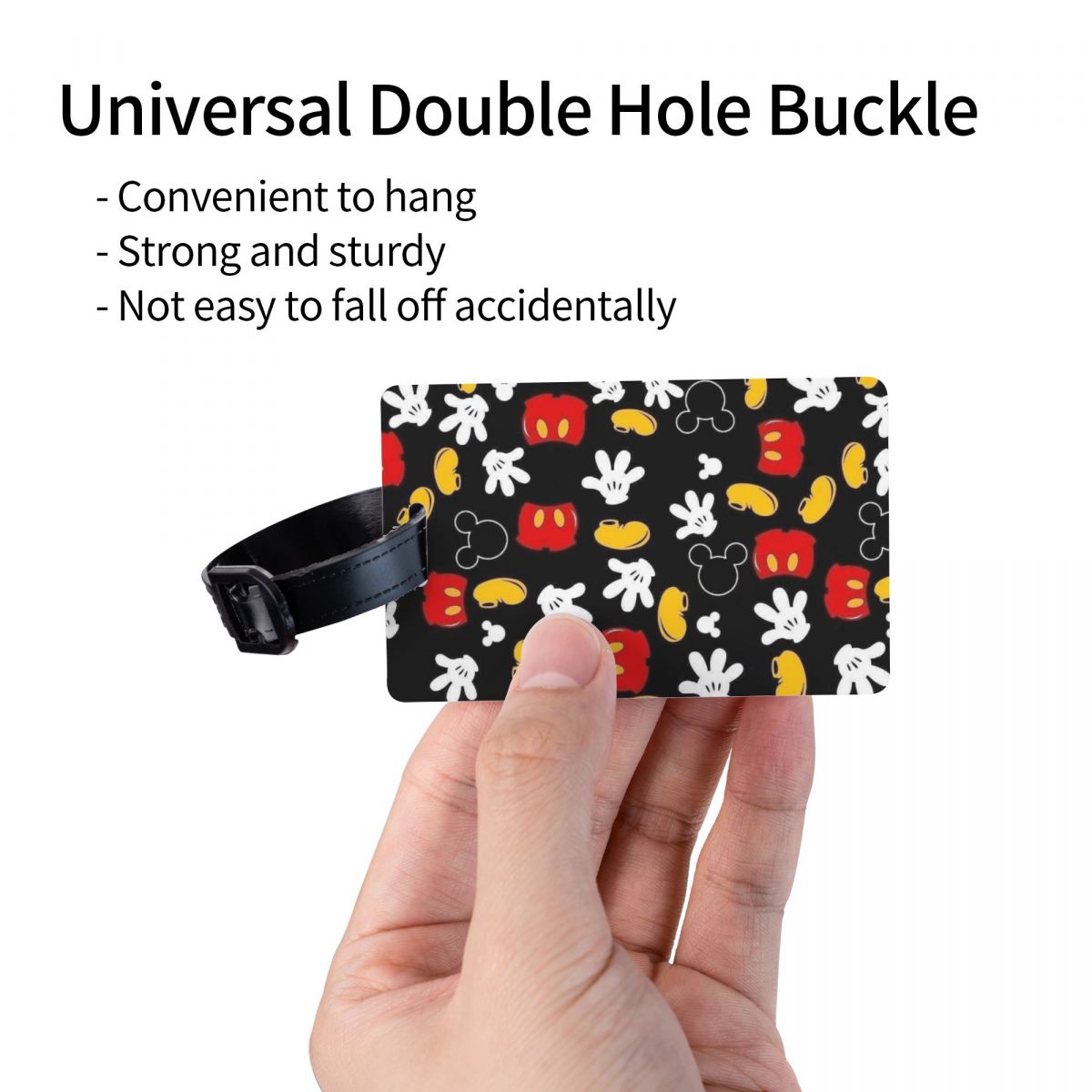Tag Bagasi M-Mouse Kustom untu - Travel Accessories Name ulasan dan harga