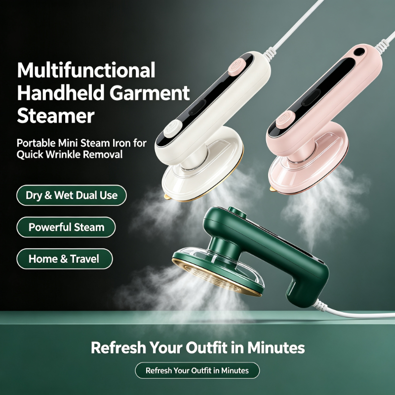 Setrika Uap Genggam Multifungs - Portable Steamer Clothes ulasan dan harga