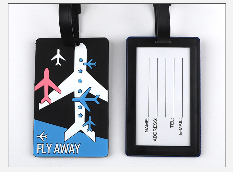 1 Buah Tag Bagasi PVC Hewan Ka - Travel Accessories Name ulasan dan harga