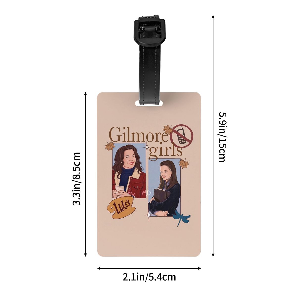 Gilmore Girls Graffiti Tag Bag - Travel Accessories Name ulasan dan harga