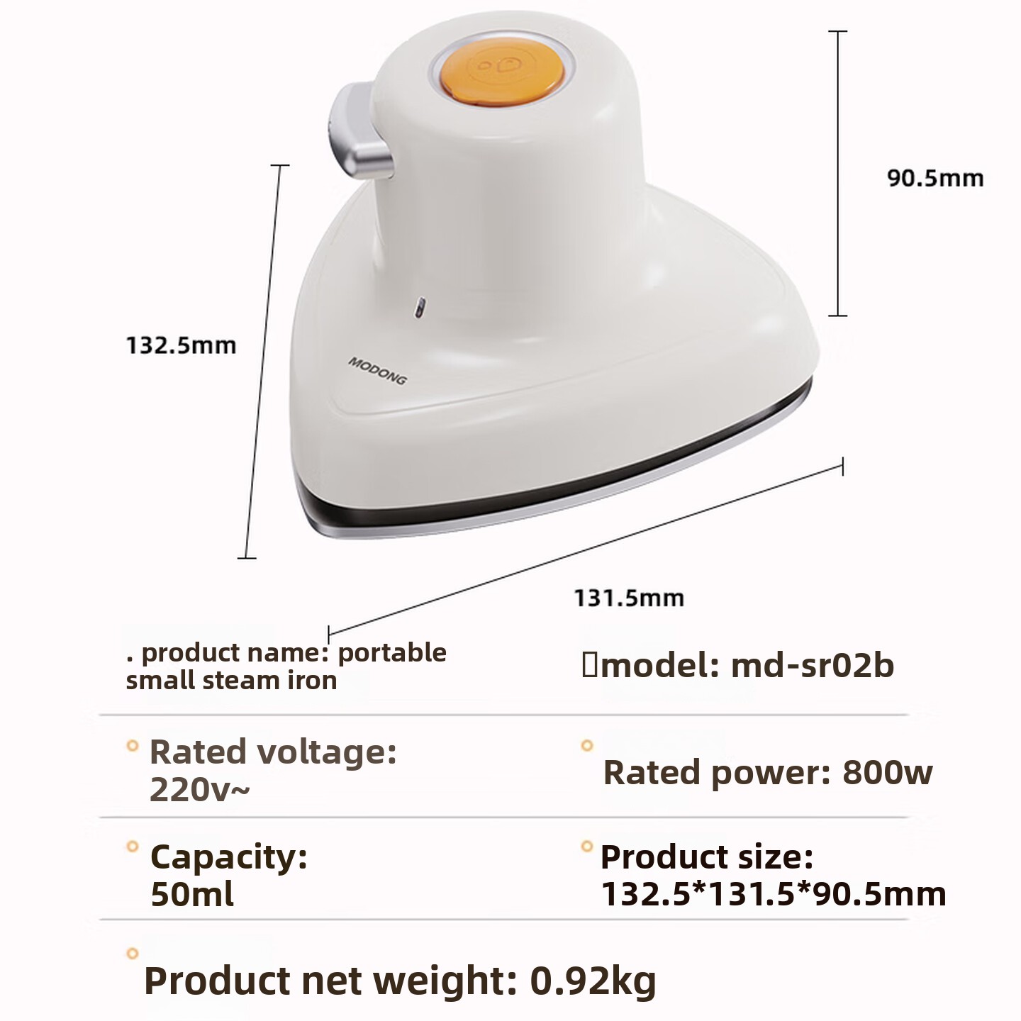 Setrika Pakaian Portabel, Warn - Portable Steamer Clothes ulasan dan harga