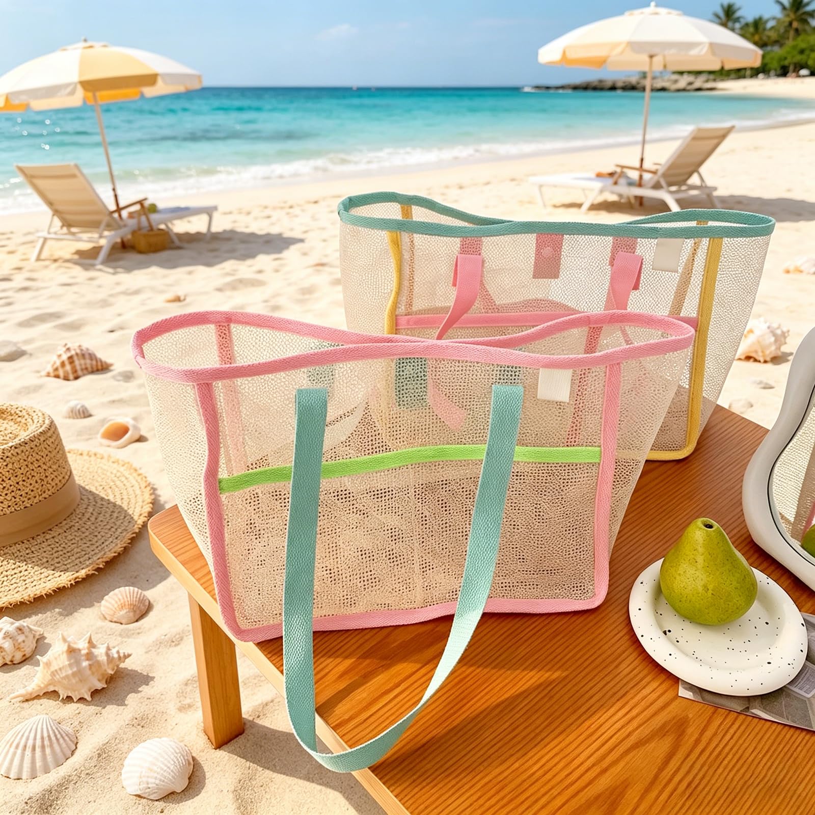 Tas Pantai untuk Wanita Tas Ji - Travel Accessories Usa ulasan dan harga