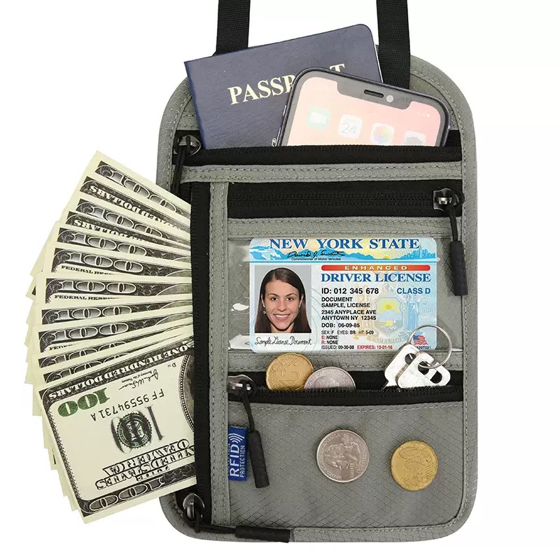 Tas Paspor Leher RFID untuk Pe - Travel Accessories Overseas ulasan dan harga