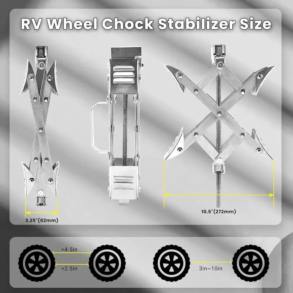 Penahan Roda RV Bentuk X, Coco - Travel Accessories Usa ulasan dan harga