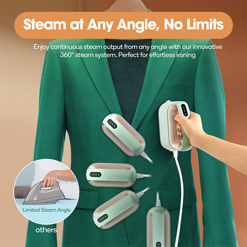 Setrika Uap Genggam 3-Tingkat, - Portable Steamer Clothes ulasan dan harga