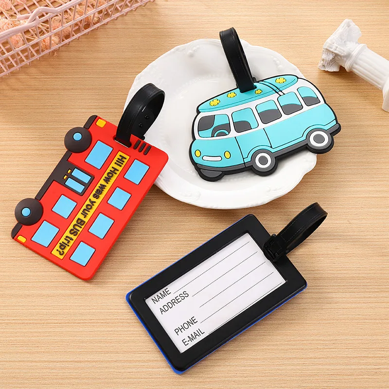 Tag bagasi silikon mobil kartu - Travel Accessories Name ulasan dan harga