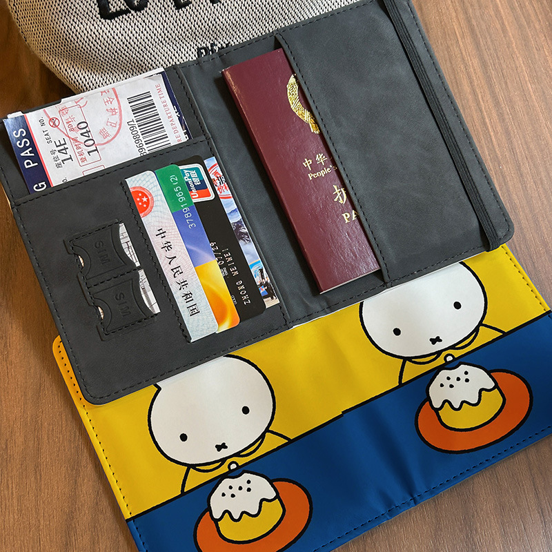 Kawaii Miffy Card Case ID Case - Travel Accessories Overseas ulasan dan harga