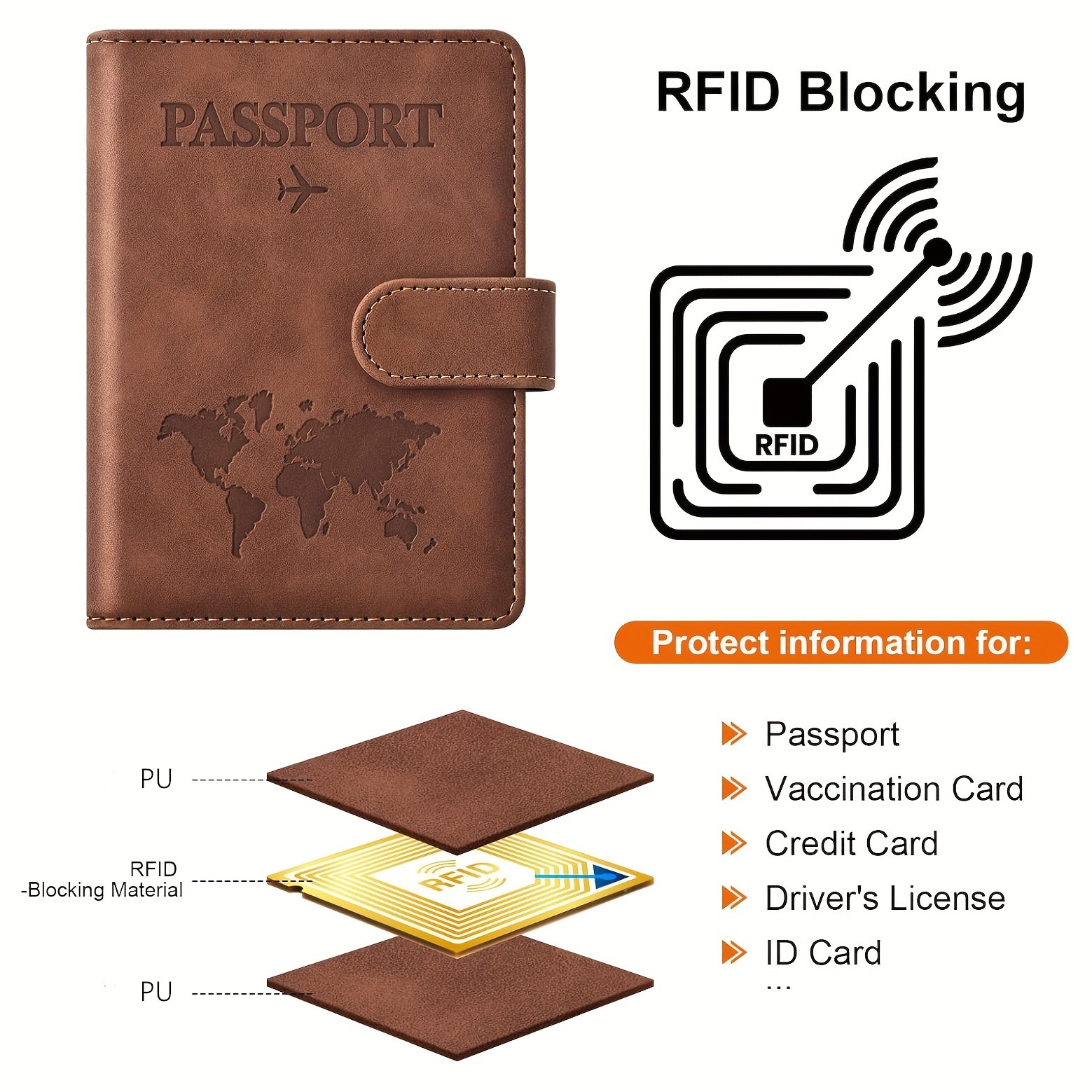 Dompet Paspor, Sampul Paspor d - Passport Holder Rfid ulasan dan harga