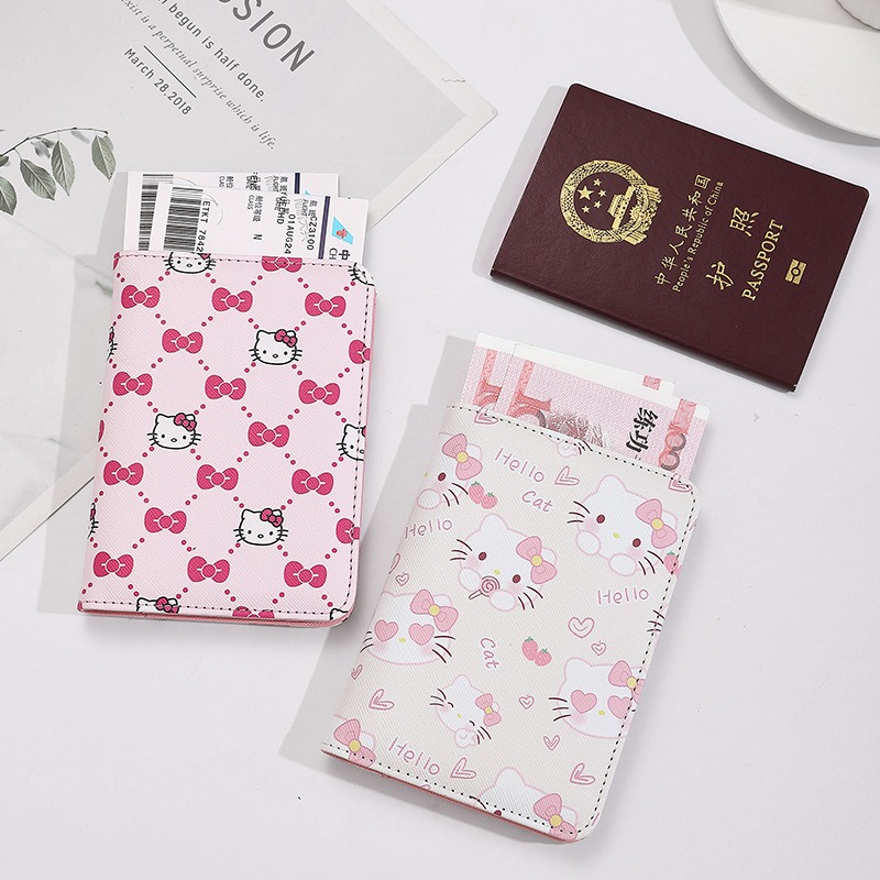 Hello Kitty Sampul Paspor Wani - Travel Accessories Kmart ulasan dan harga