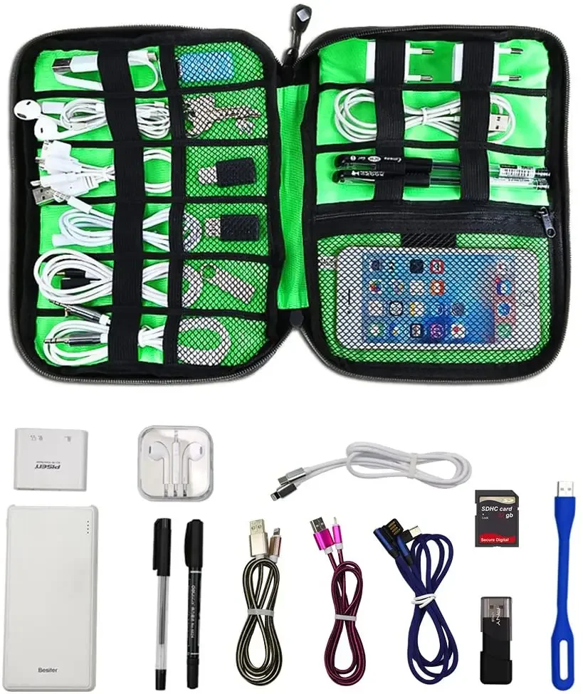 Tas Penyimpanan Pengatur Kabel - Travel Accessories Electronics ulasan dan harga
