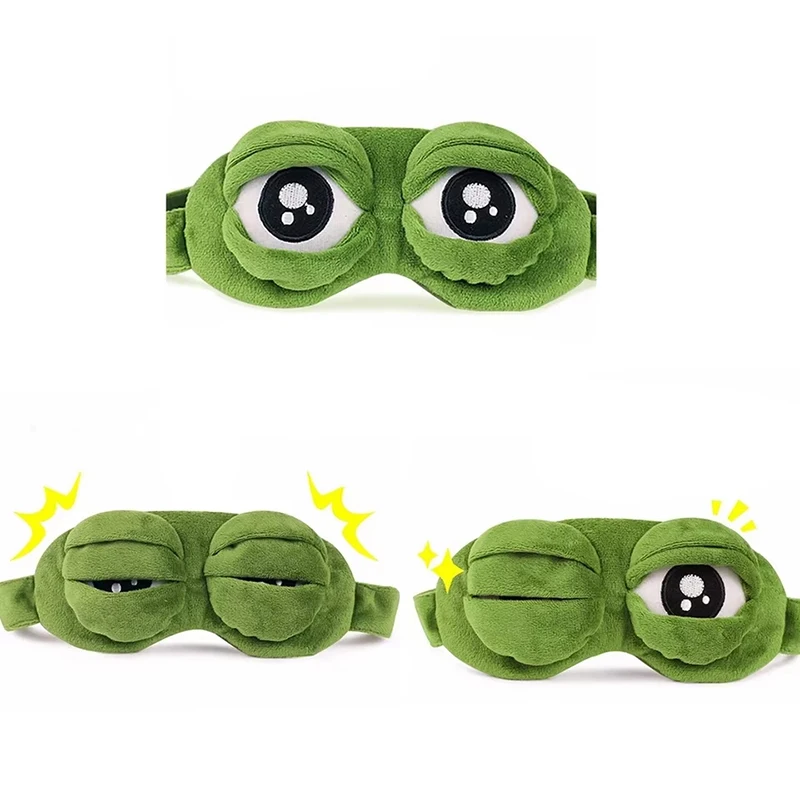 Masker Mata Berbentuk Katak Pe - Travel Accessories Gadget ulasan dan harga