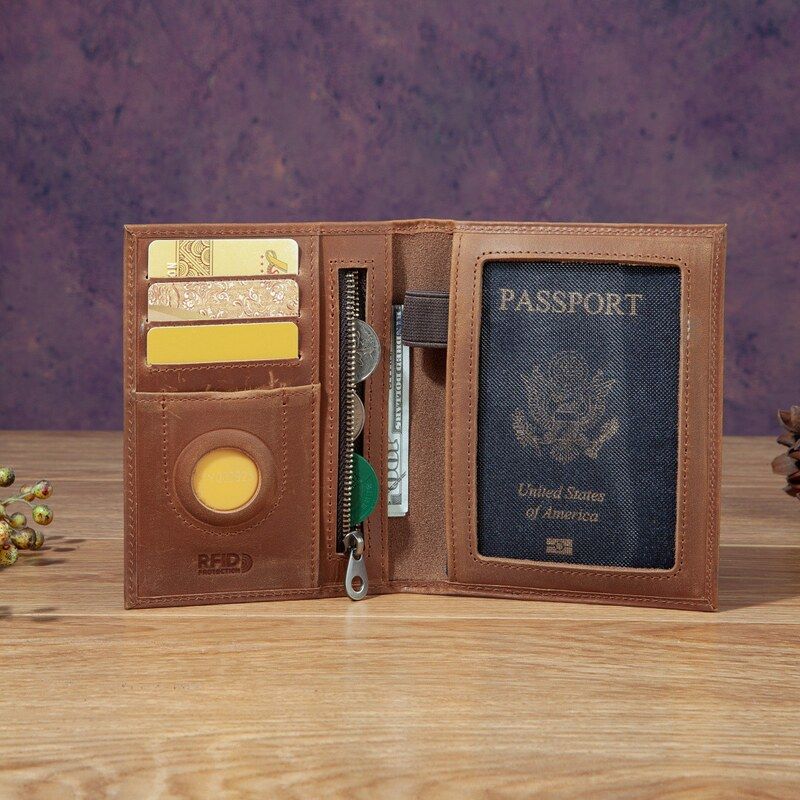 Dompet Paspor Kulit Unisex Mod - Passport Holder Rfid ulasan dan harga